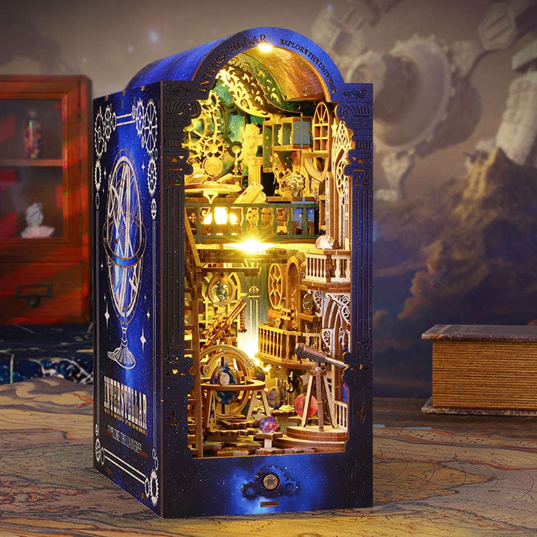 Interstellar Exploration DIY Book Nook Shelf Insert - Image 6