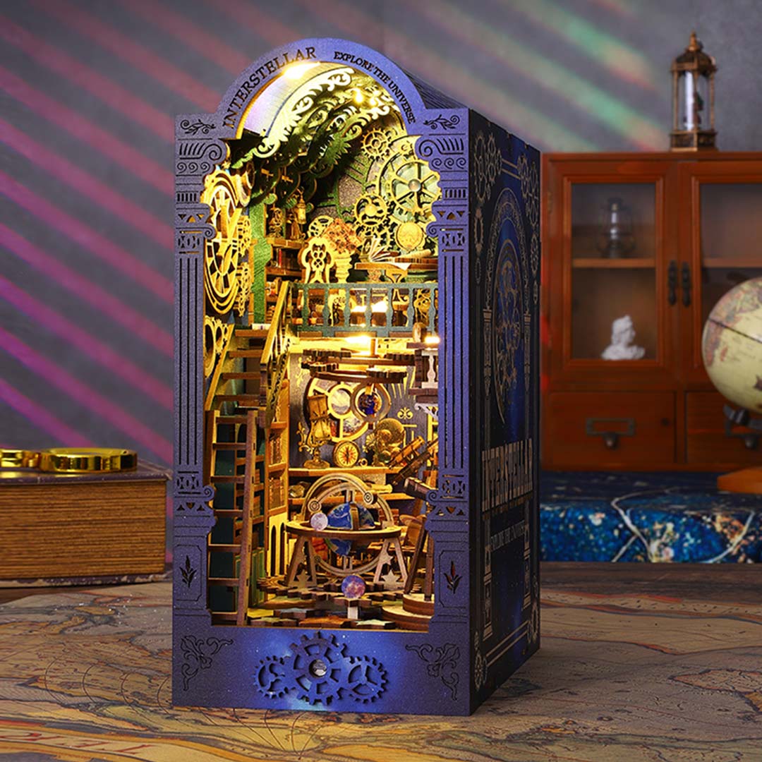 Interstellar Exploration DIY Book Nook Shelf Insert - Image 7