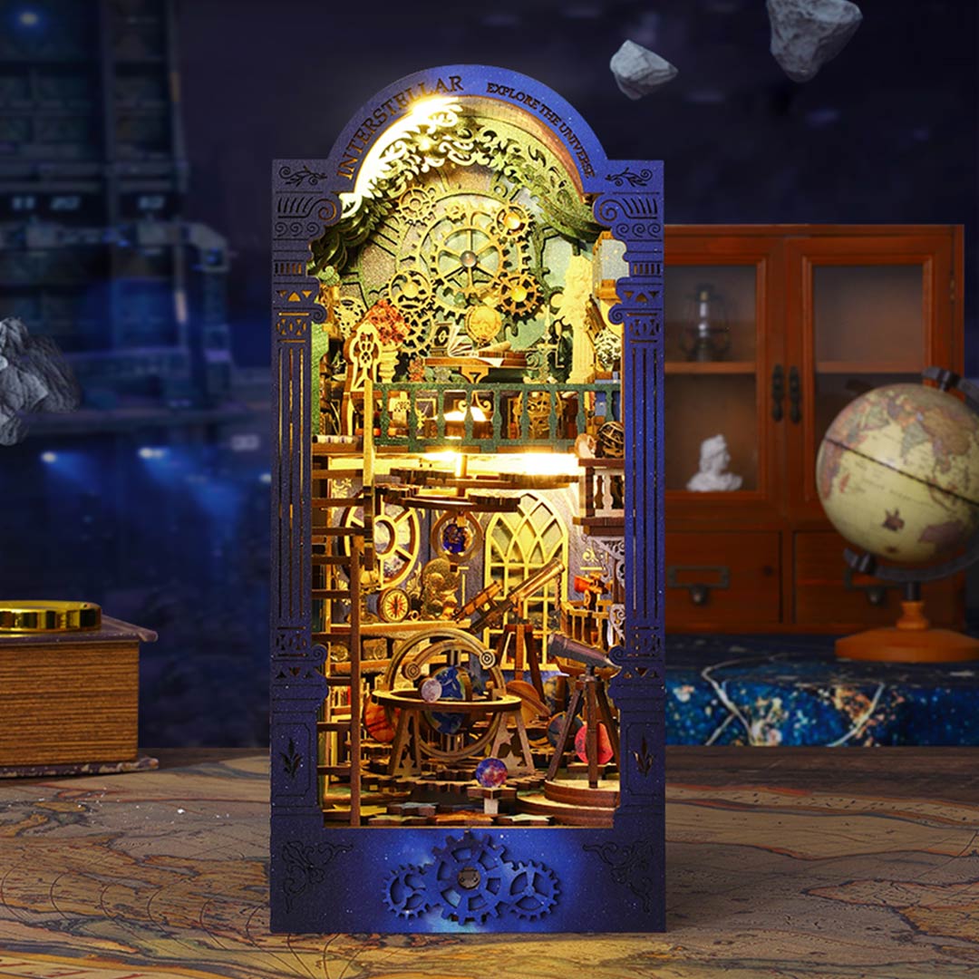 Interstellar Exploration DIY Book Nook Shelf Insert - Image 8