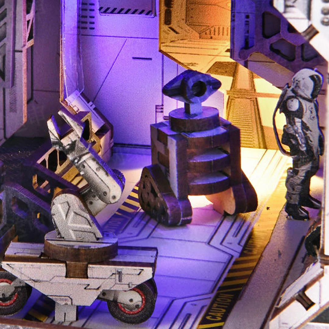 Interstellar Home 3D Wooden Puzzle Book Nook - Image 10