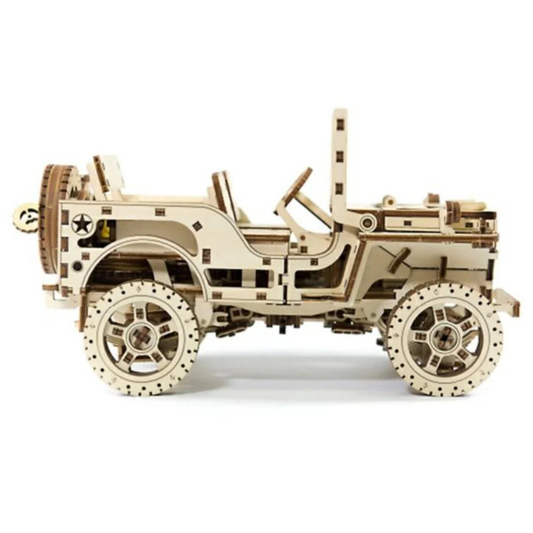 Jeep Model Car Wooden 3D Puzzles - Image 7