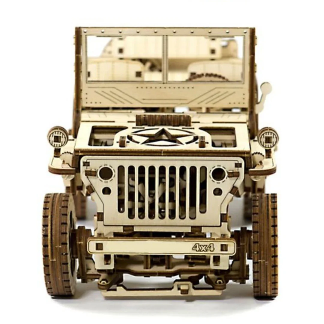 Jeep Model Car Wooden 3D Puzzles - Image 8