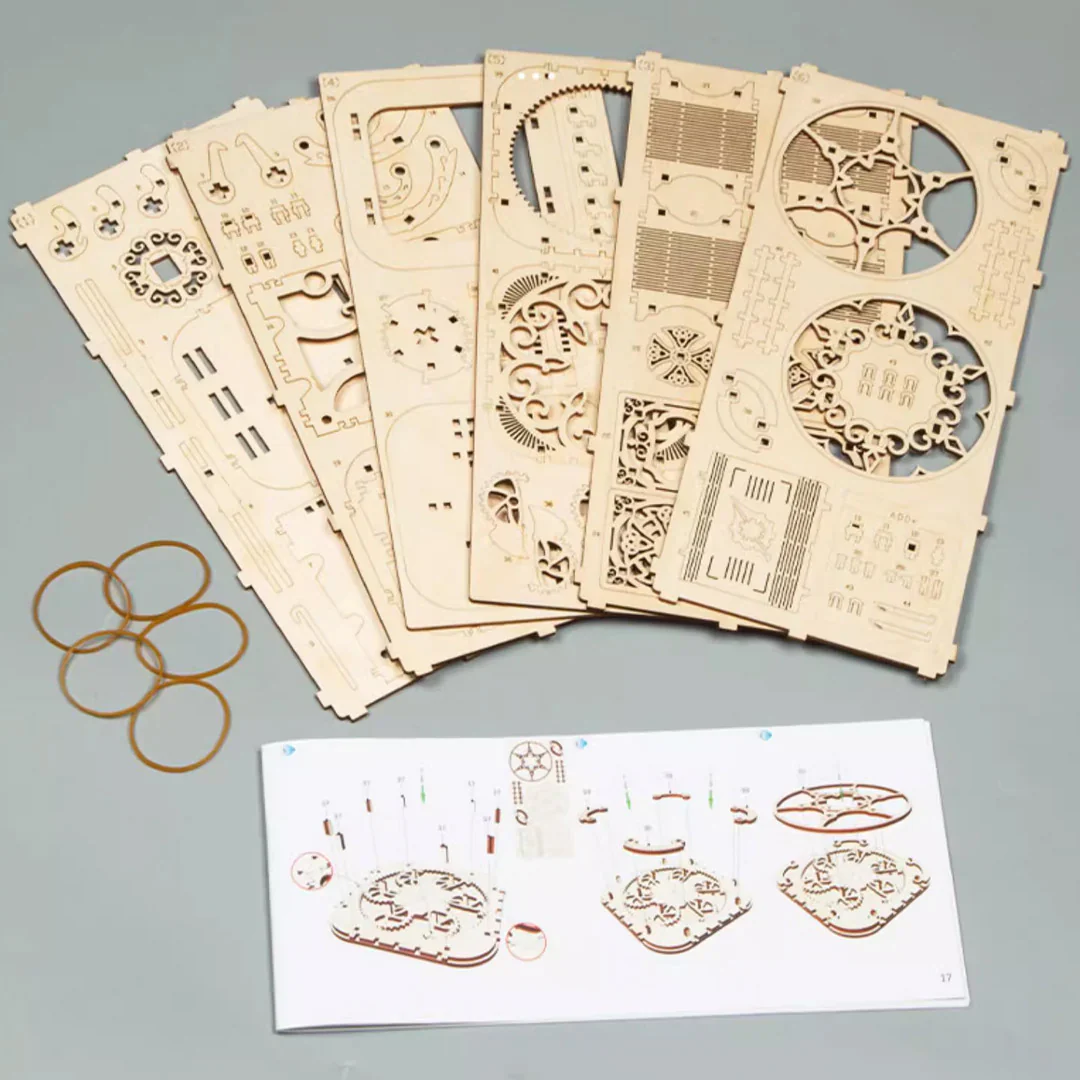Jewelry Box Wooden 3D Puzzles - Image 4
