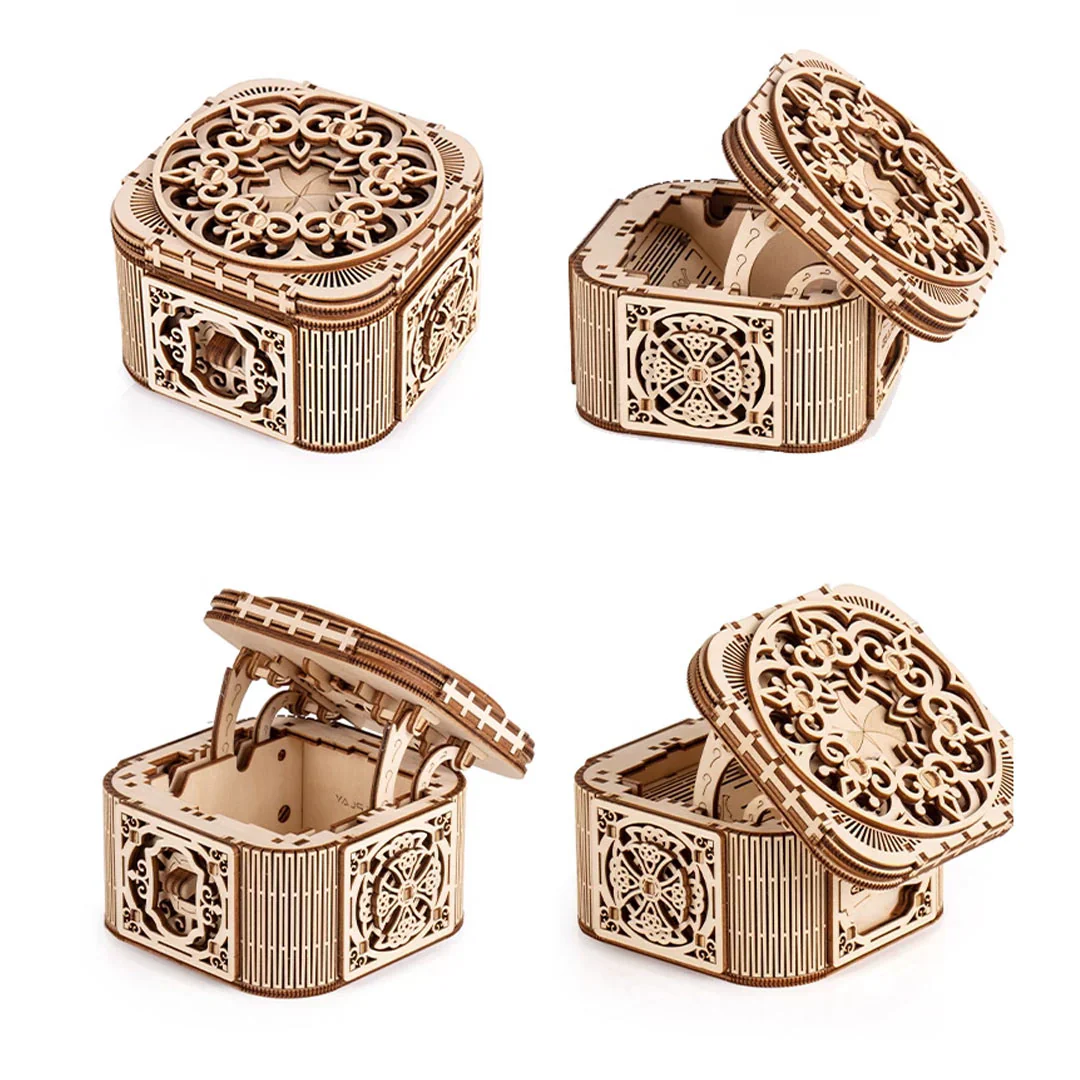 Jewelry Box Wooden 3D Puzzles - Image 6