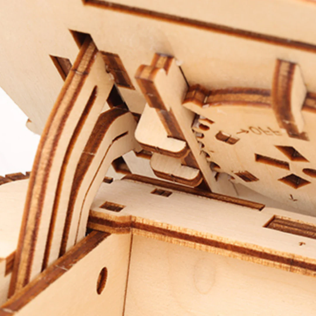 (Sold Out) Jewelry Box Wooden Mechanical 3D Puzzles - Image 10