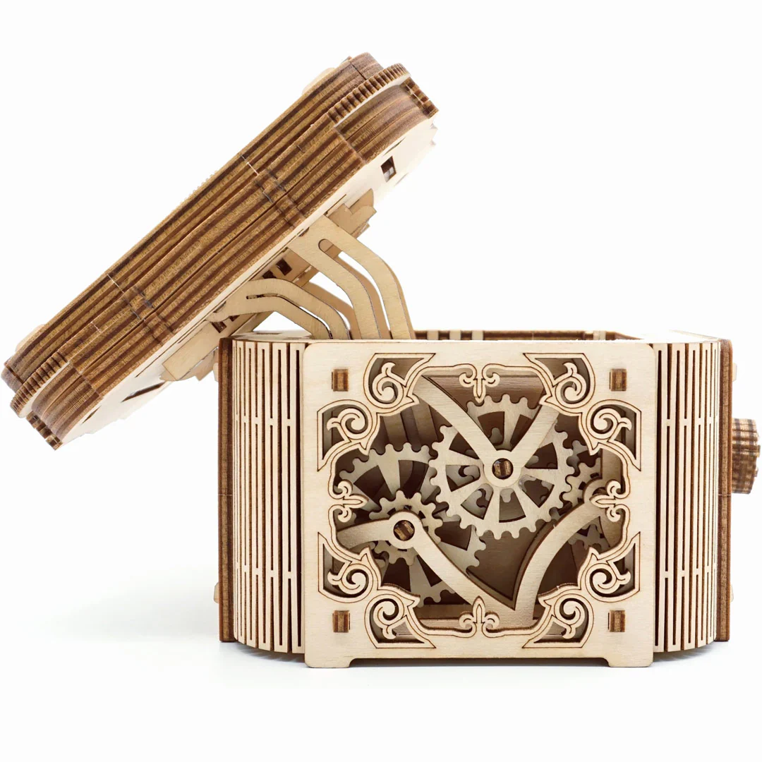(Sold Out) Jewelry Box Wooden Mechanical 3D Puzzles - Image 7