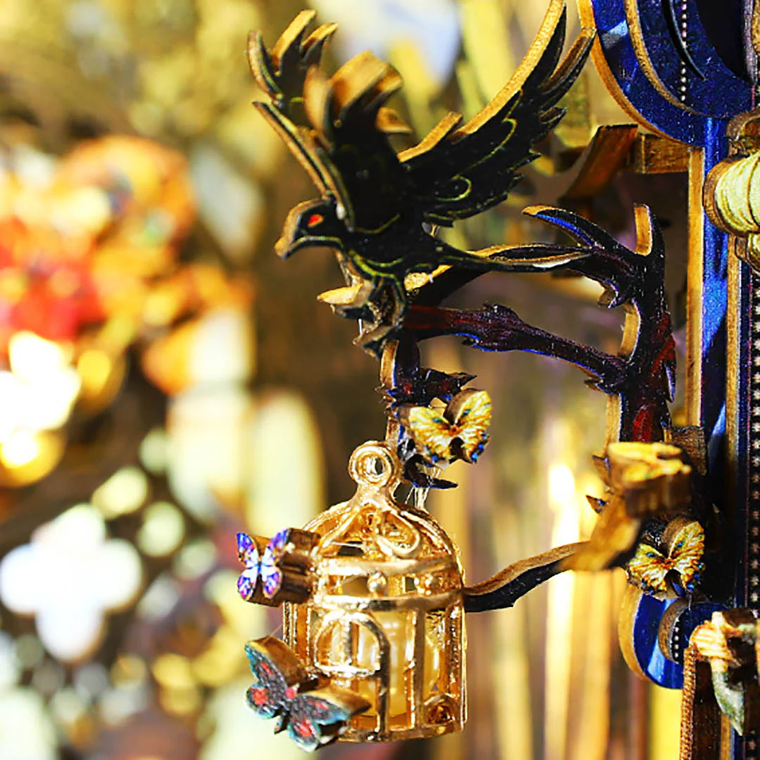 Law Of The Night Wooden Puzzle Book Nook Bookshelf Insert - Image 7