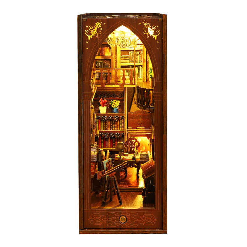 Library Of Books Wooden Puzzle Book Nook Bookshelf - Image 14
