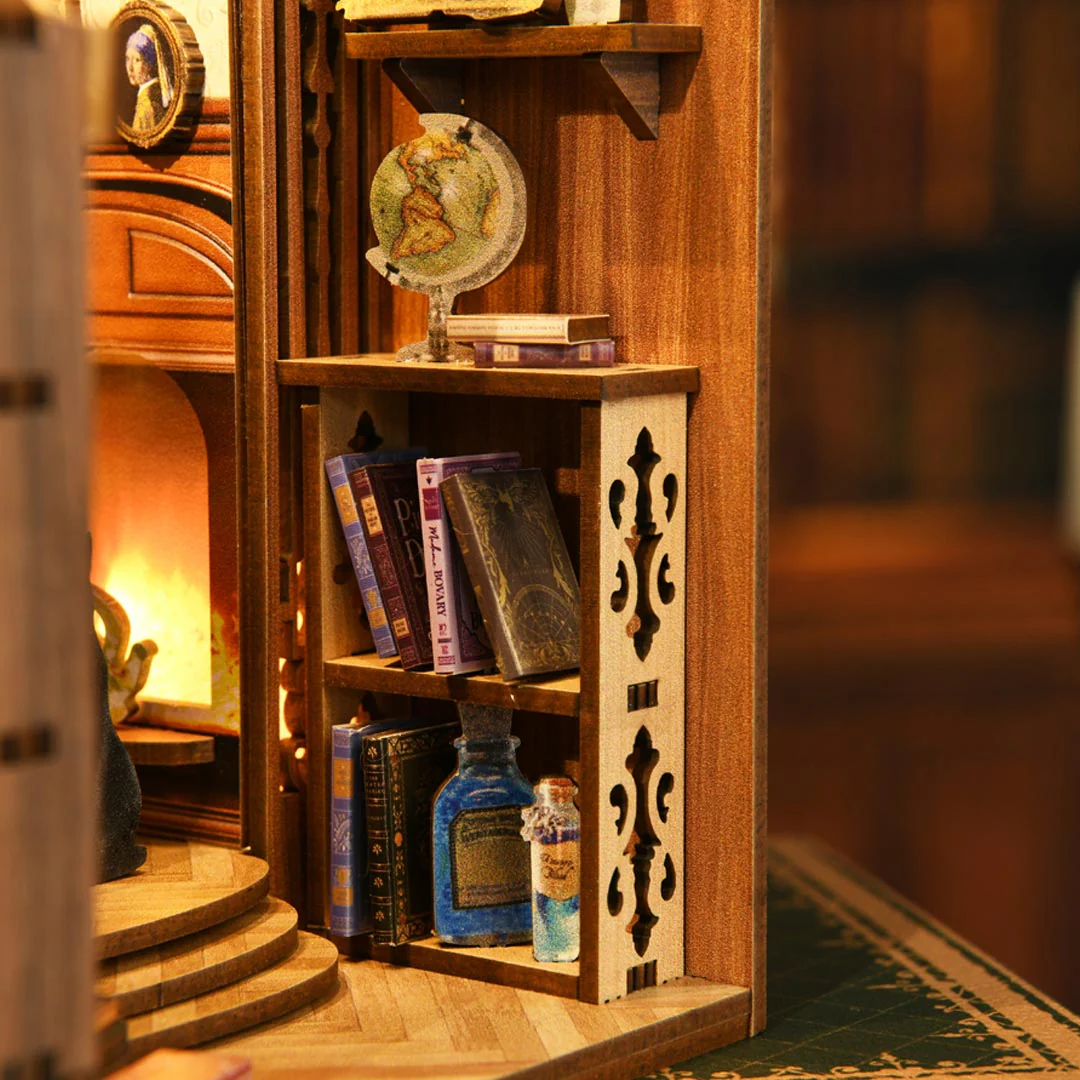 Magic Library DIY Wooden Book Nook Kit - Image 7