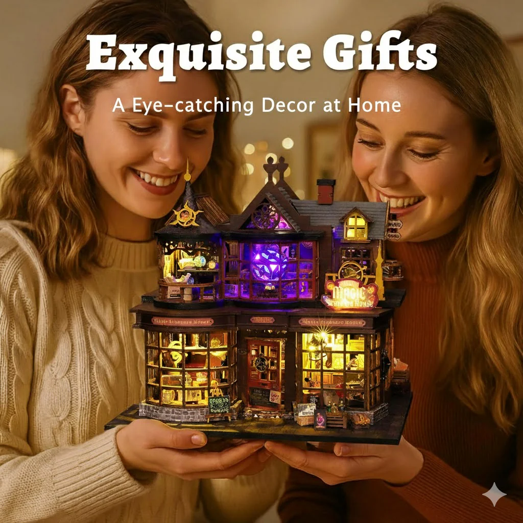 Magic Treasure House DIY Miniature Dollhouse Kit - Image 7