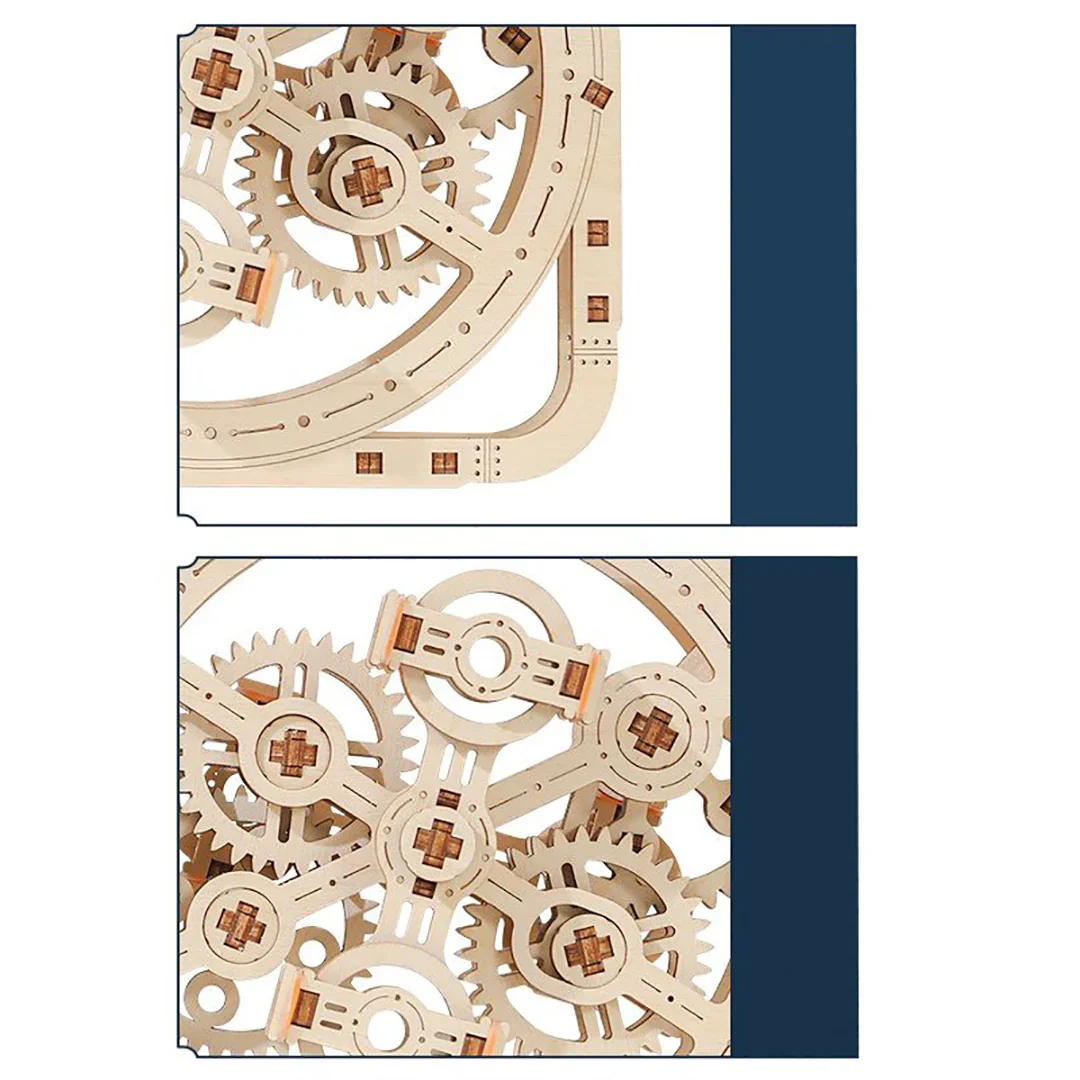 Mechanical Kinetic Art 3D Wooden Puzzle Kit - Image 6