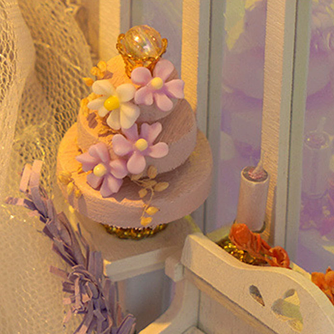 Romantic Wedding DIY Book Nook Shelf Insert - Image 13