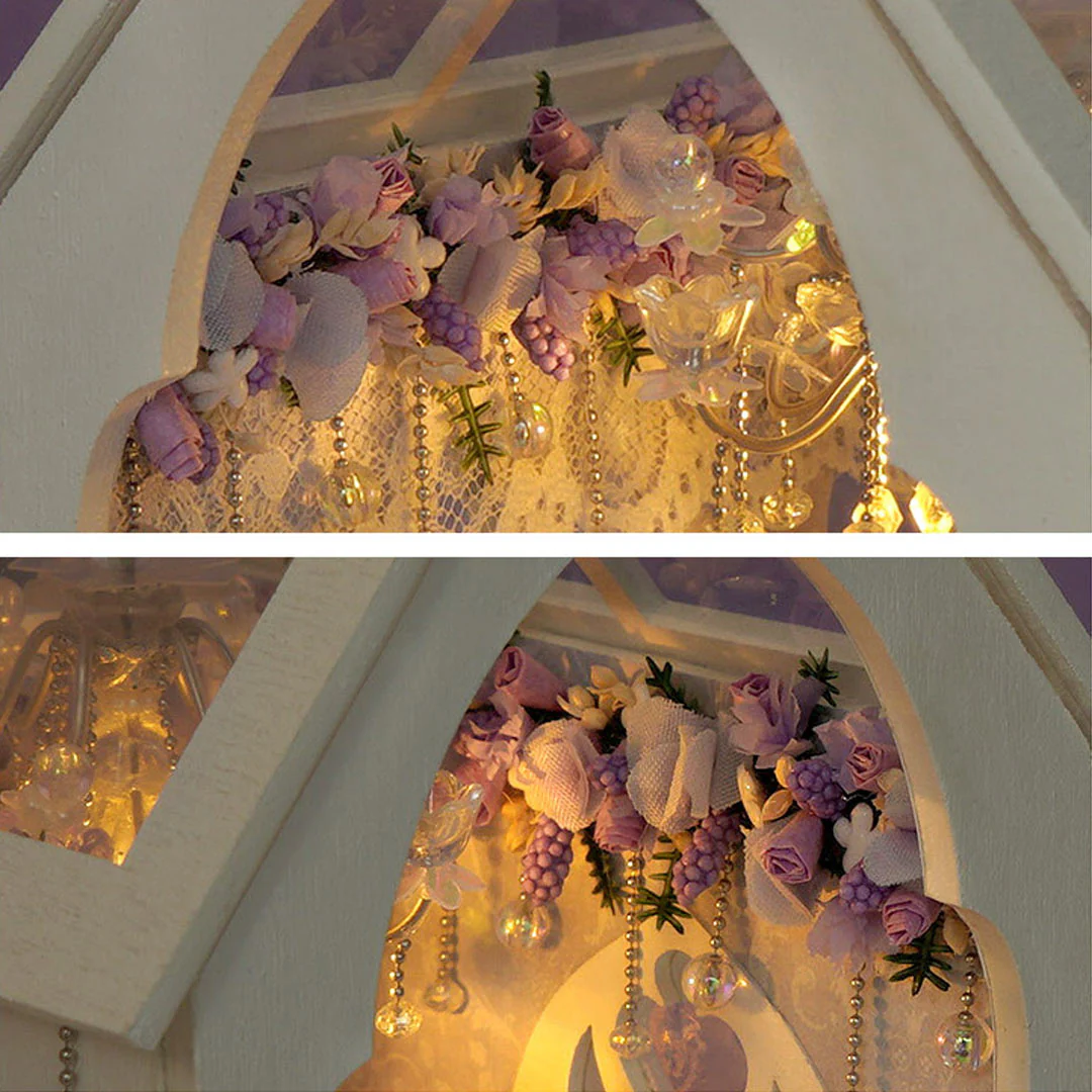 Romantic Wedding DIY Book Nook Shelf Insert - Image 15