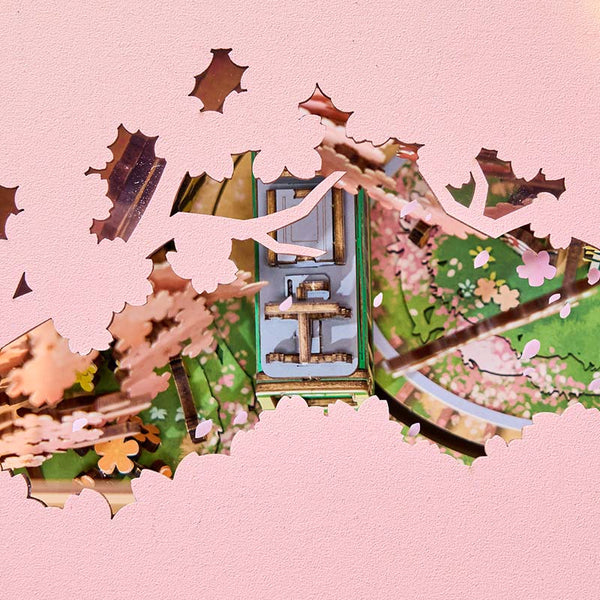 Sakura Music Box – DIY 3D Puzzle Kit - Image 5