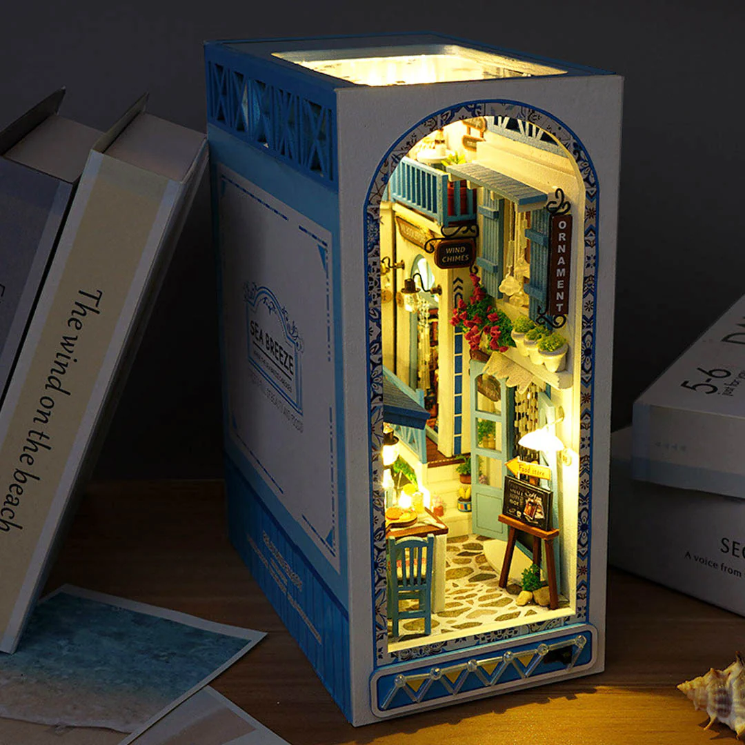 Sea Breeze DIY Crafts Book Nook Shelf Decor - Image 3