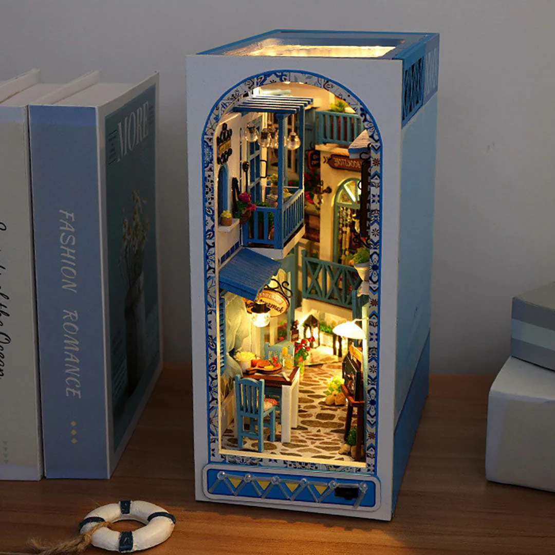 Sea Breeze DIY Crafts Book Nook Shelf Decor - Image 4