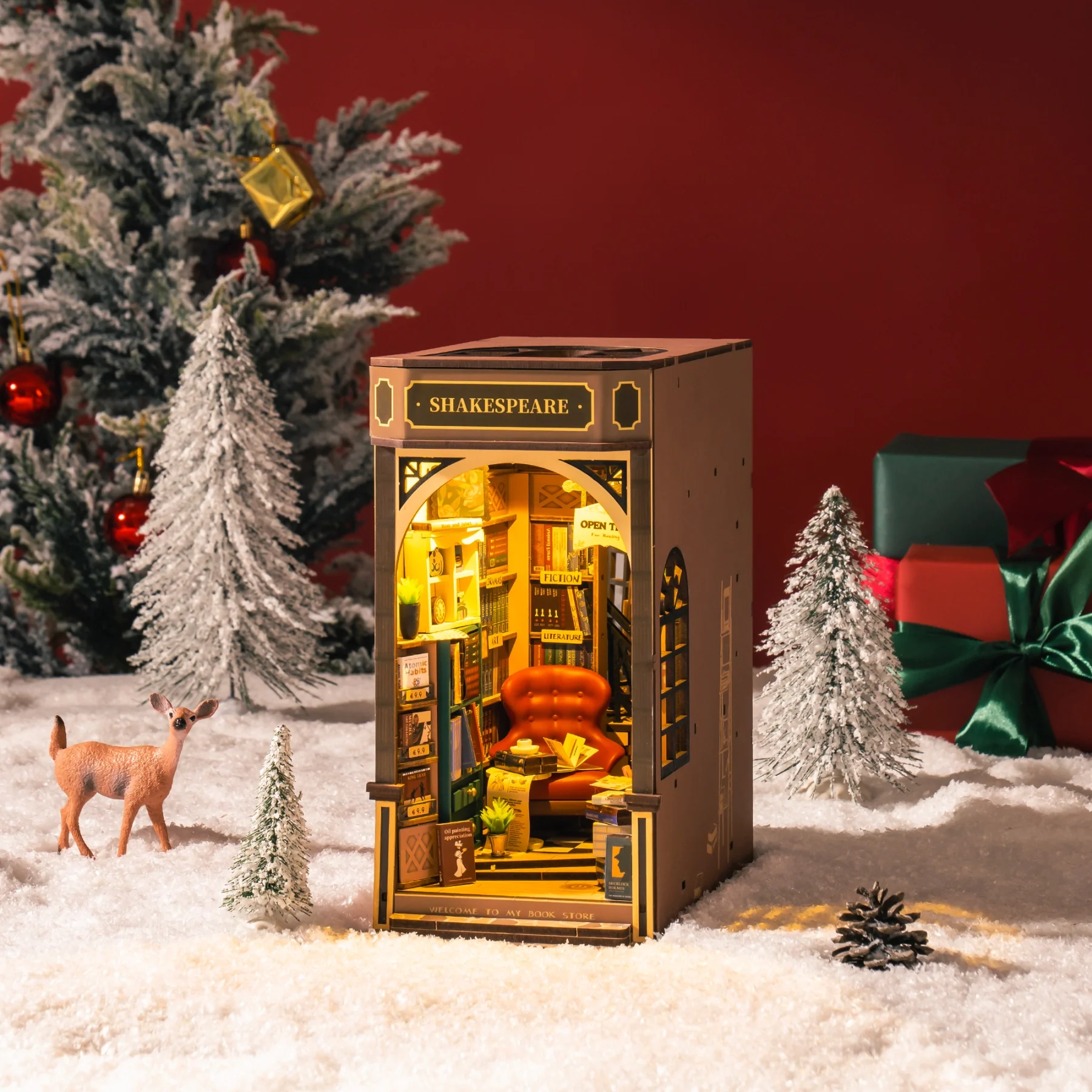 Shakespeare’s Bookstore – DIY Book Nook Kit - Image 3