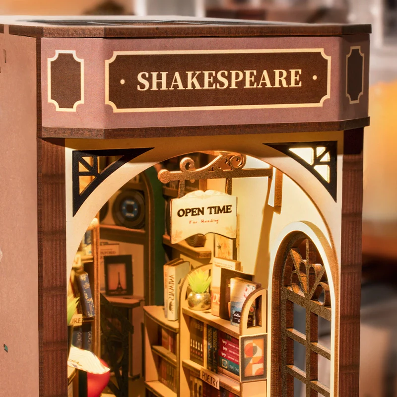 Shakespeare’s Bookstore – DIY Book Nook Kit - Image 4
