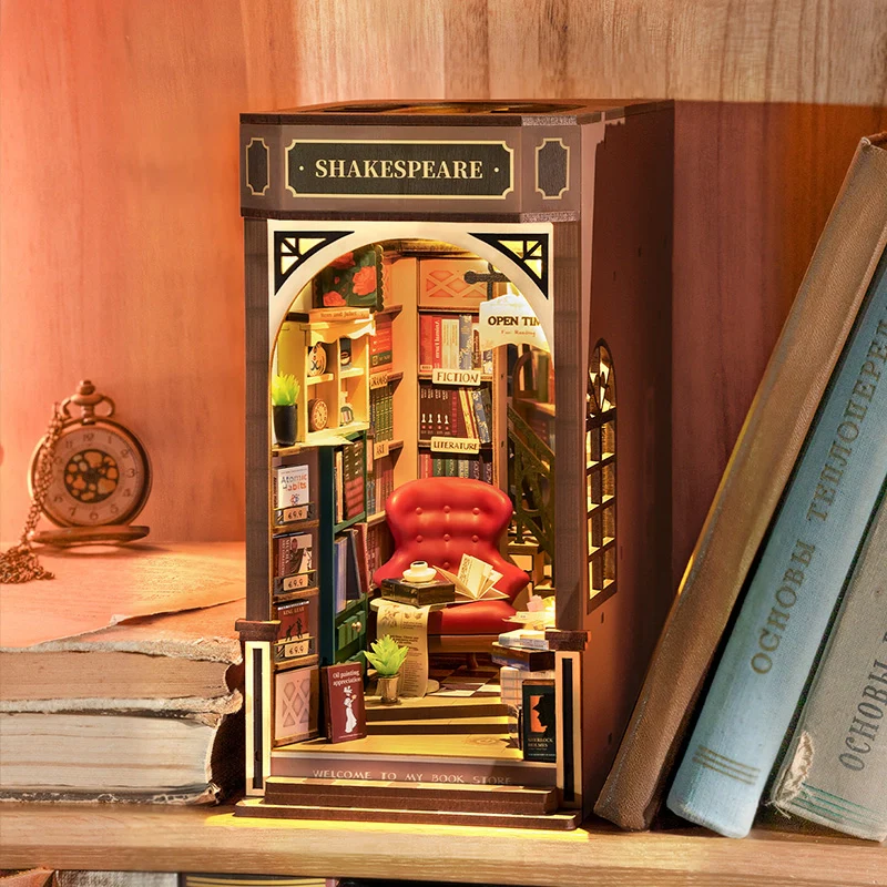 Shakespeare’s Bookstore – DIY Book Nook Kit - Image 5
