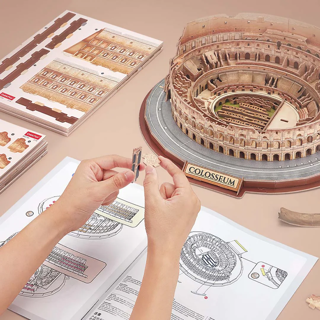 The Colosseum 3D Puzzle Model Kit - Image 10