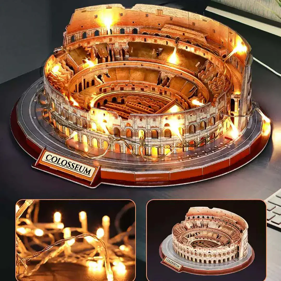 The Colosseum 3D Puzzle Model Kit - Image 7