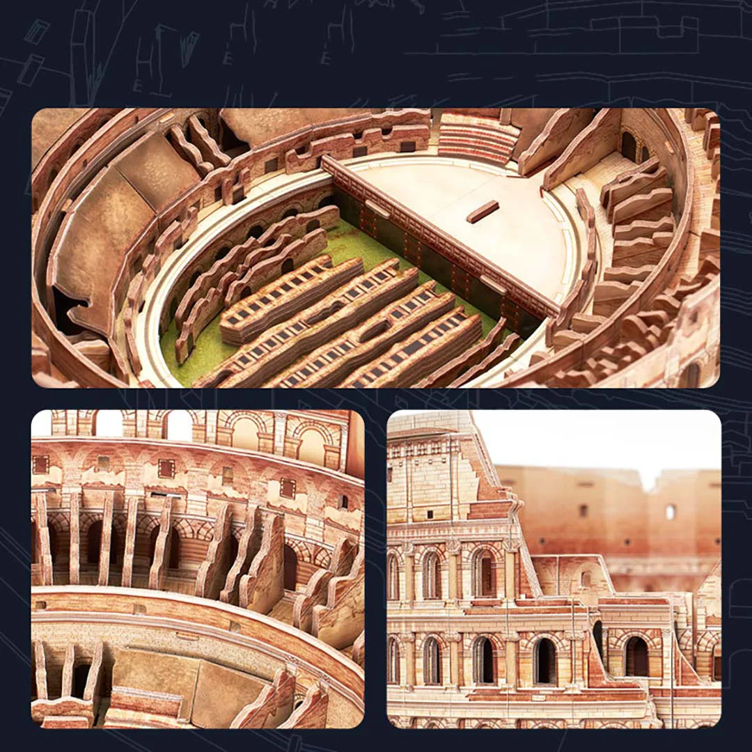 The Colosseum 3D Puzzle Model Kit - Image 8