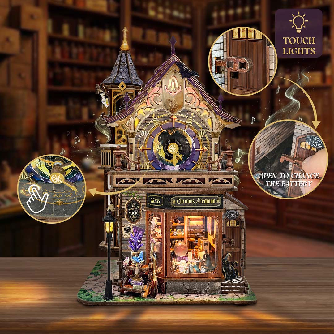 Time Magic Club – DIY Miniature House Kit - Image 4