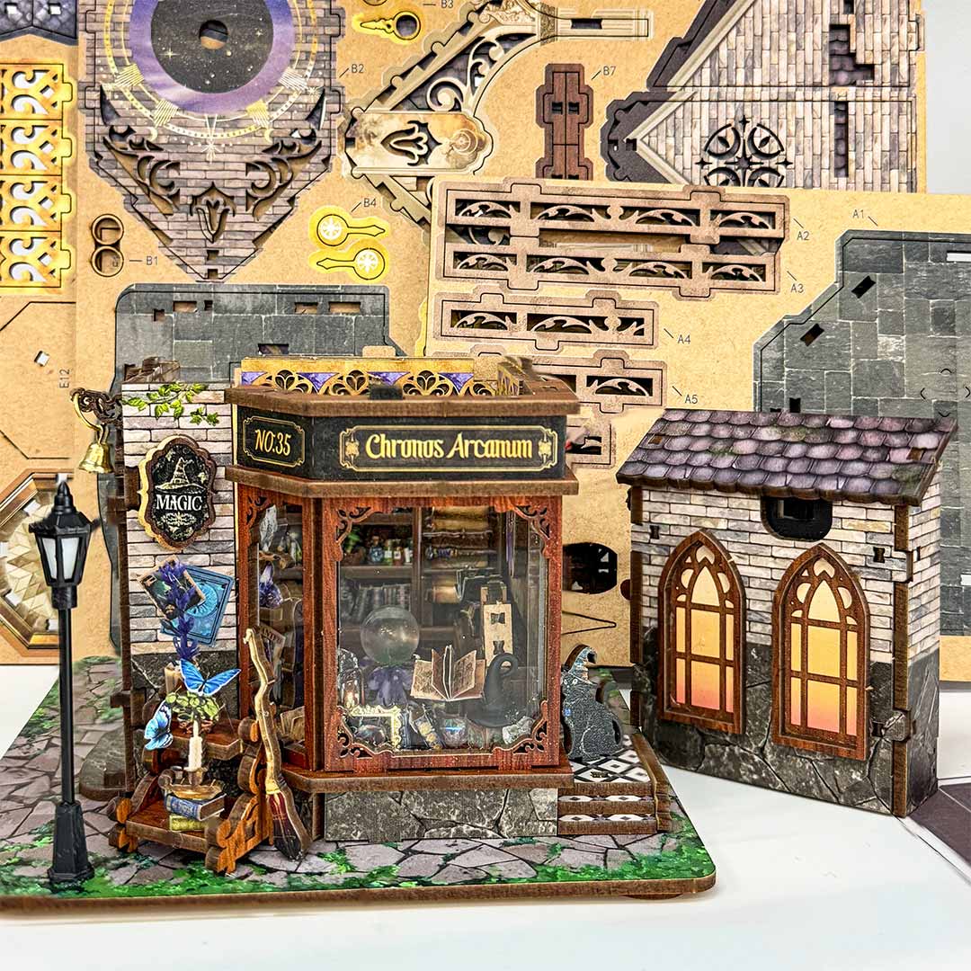 Time Magic Club – DIY Miniature House Kit - Image 6