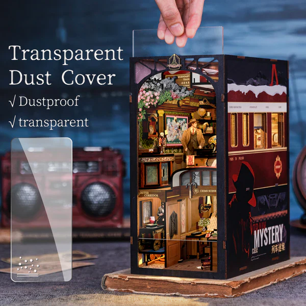 Train Mystery Case – DIY Book Nook Kit - Image 5