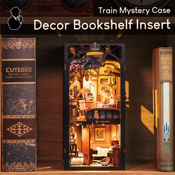 Train Mystery Case – DIY Book Nook Kit - Image 8